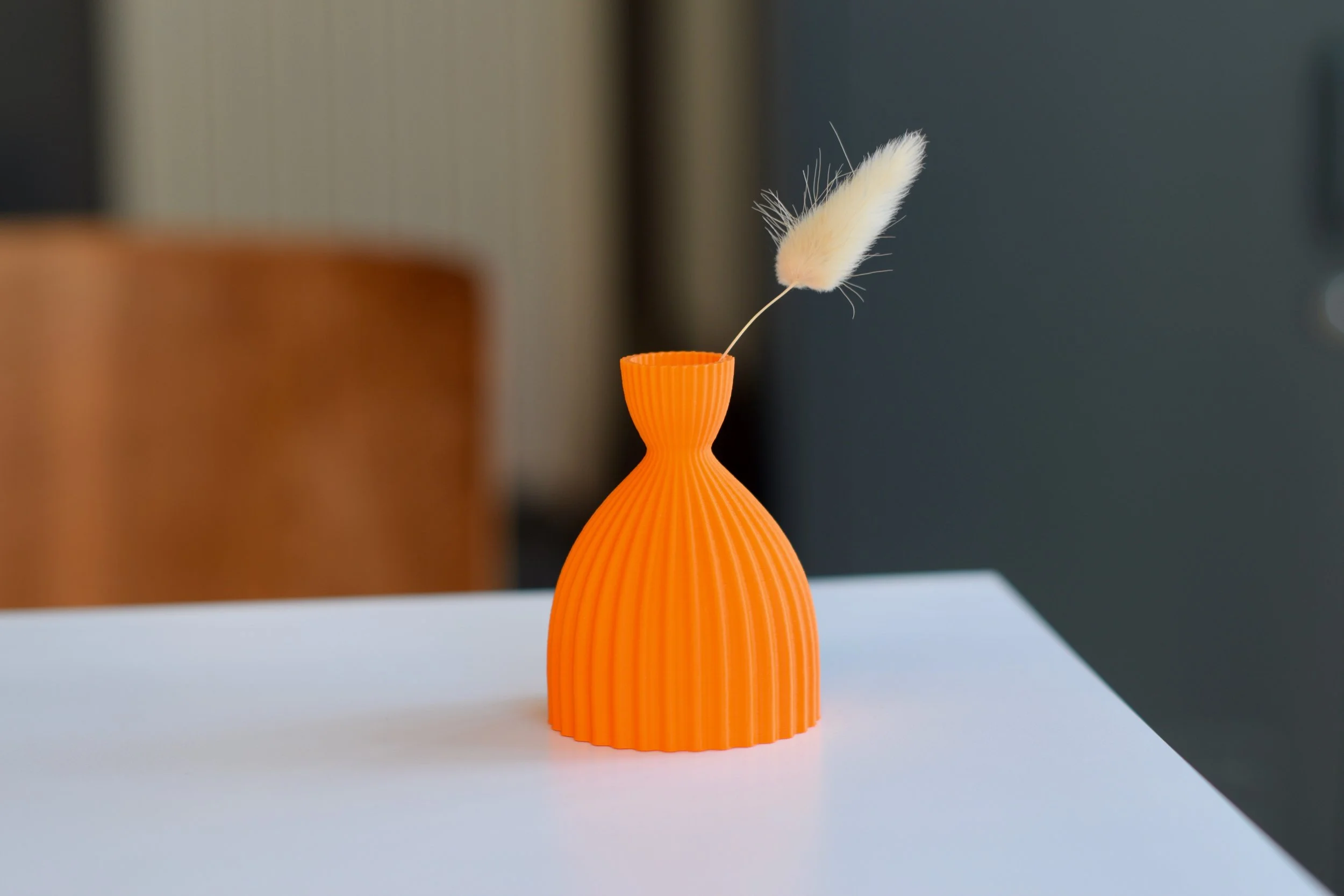 3d printed mini vase - KT 17 Tangerine