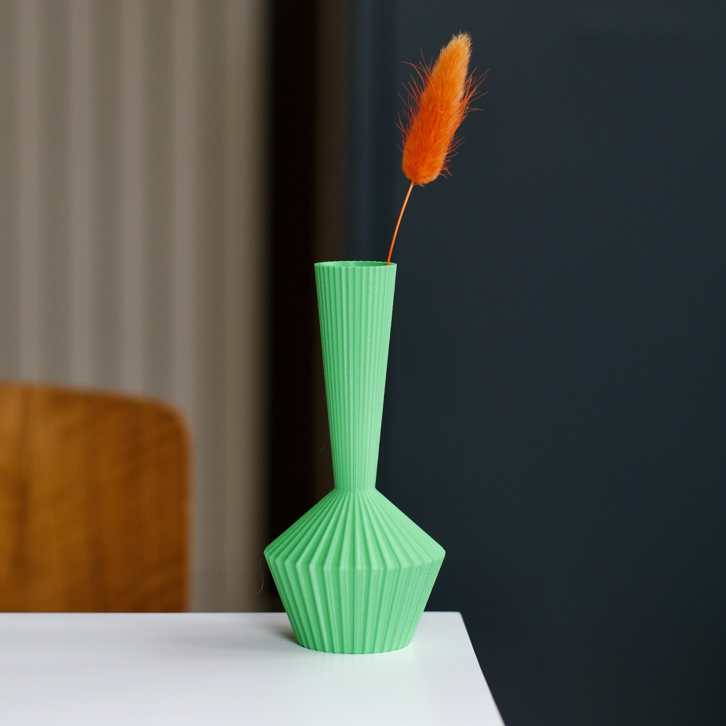 3d printed mini vase - KT 31 Pistachio