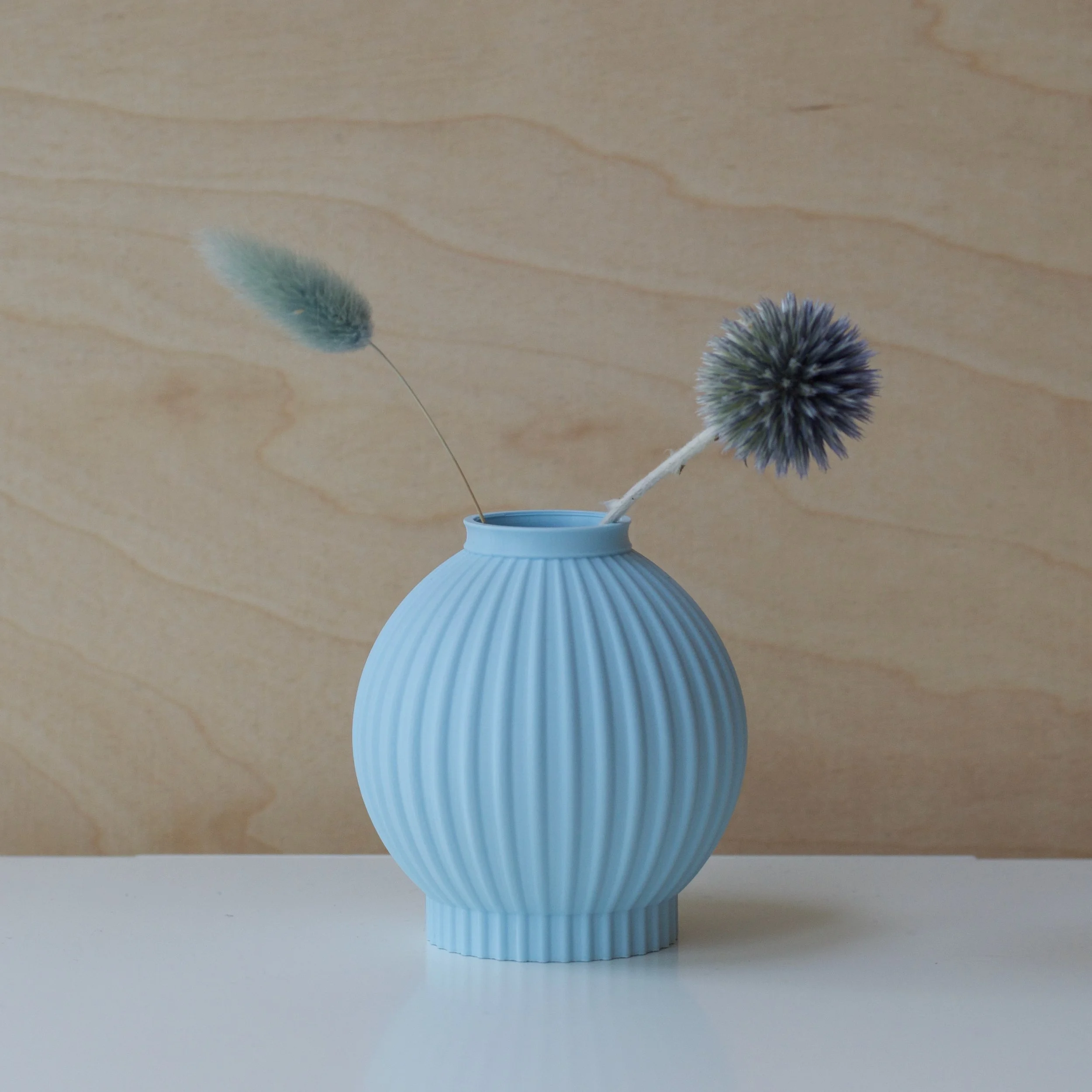 3d printed mini vase - KT 38 Ice Blue