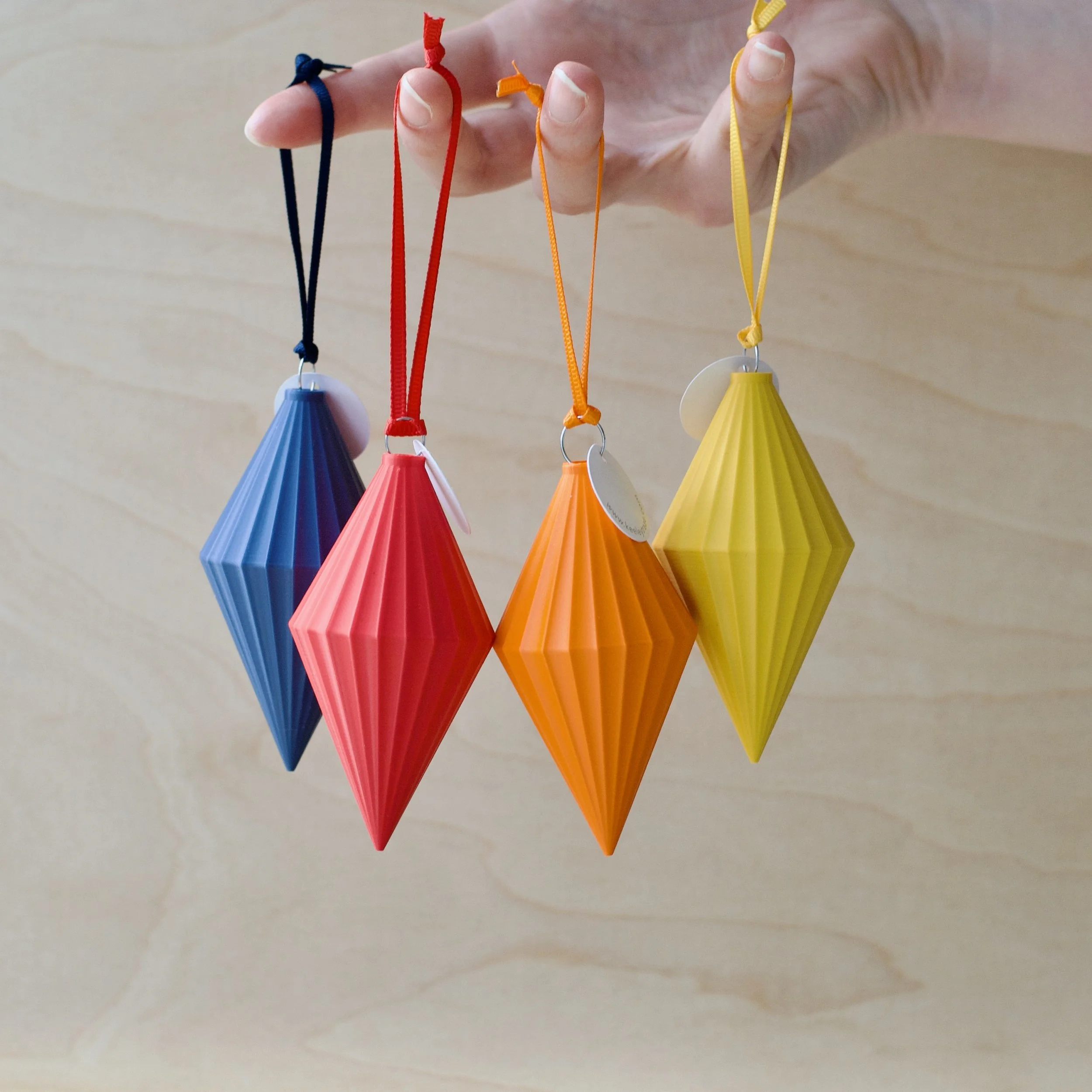 3d Printed bauble - KT Diamond 1                                                     COMING WINTER 2026