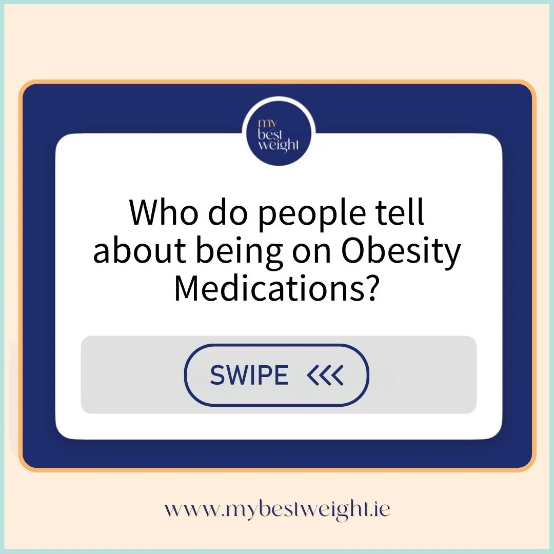 Who we tell about obesity medications is a very personal decision.

Our survey shows that most people share selectively - often only with a partner or closest friend - because of fear of judgement, weight bias, shame, and the belief that others &ldqu