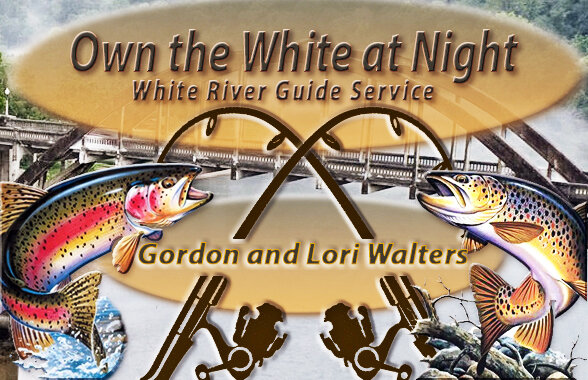 Own the White at Night - White River Guide Service - Cotter Arkansas