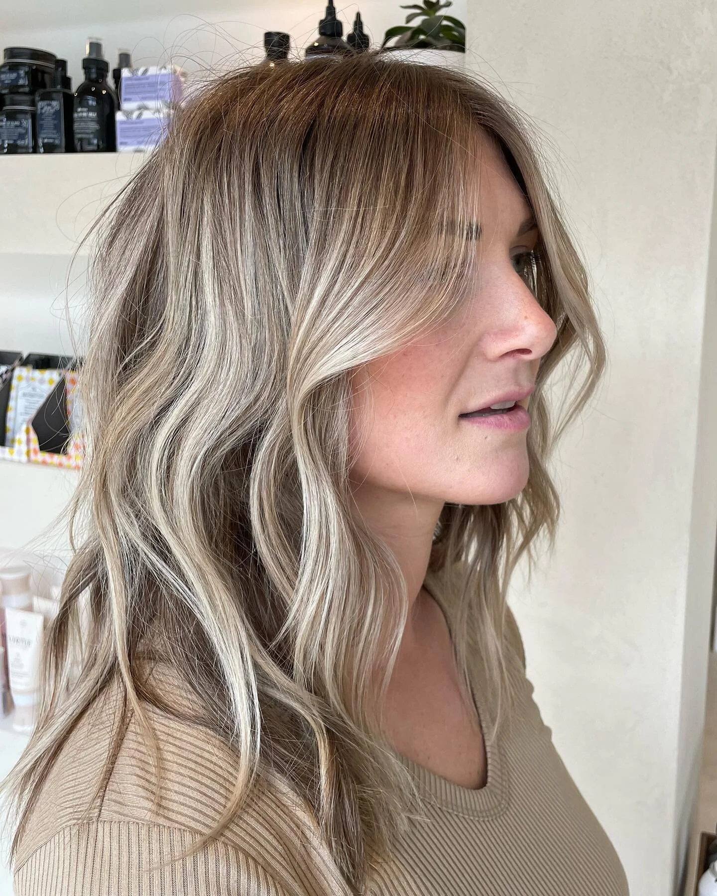 Cut, color, style by @hairdmc 💫