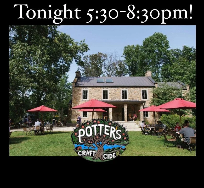 Looks like we&rsquo;re gonna move the show to the back patio Tonight! They&rsquo;ll be plenty of fire pits and table lamps when the sun goes down too! Hope to see some friends out this evening!