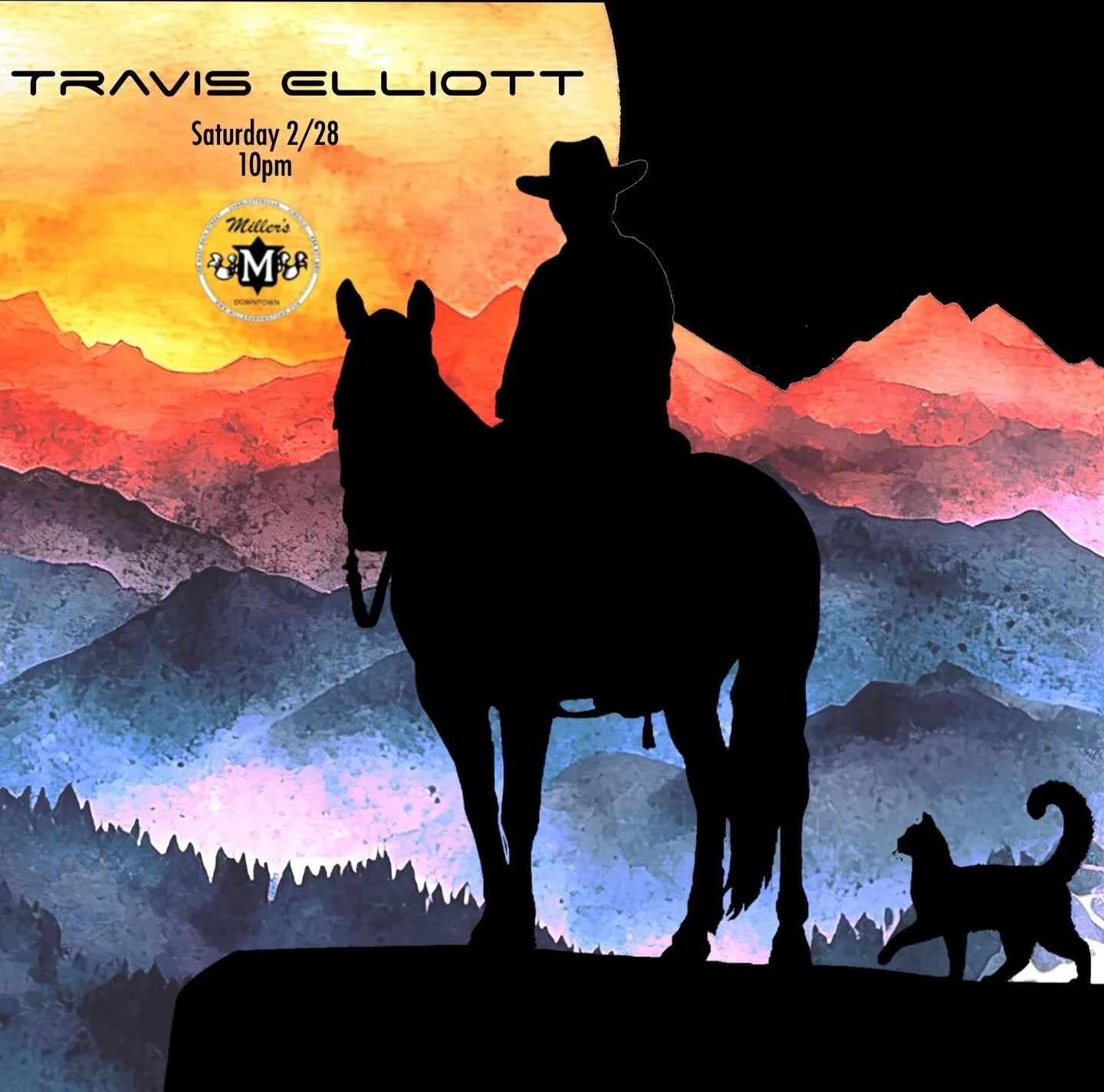 Returning to Millers this Saturday Night! 10pm