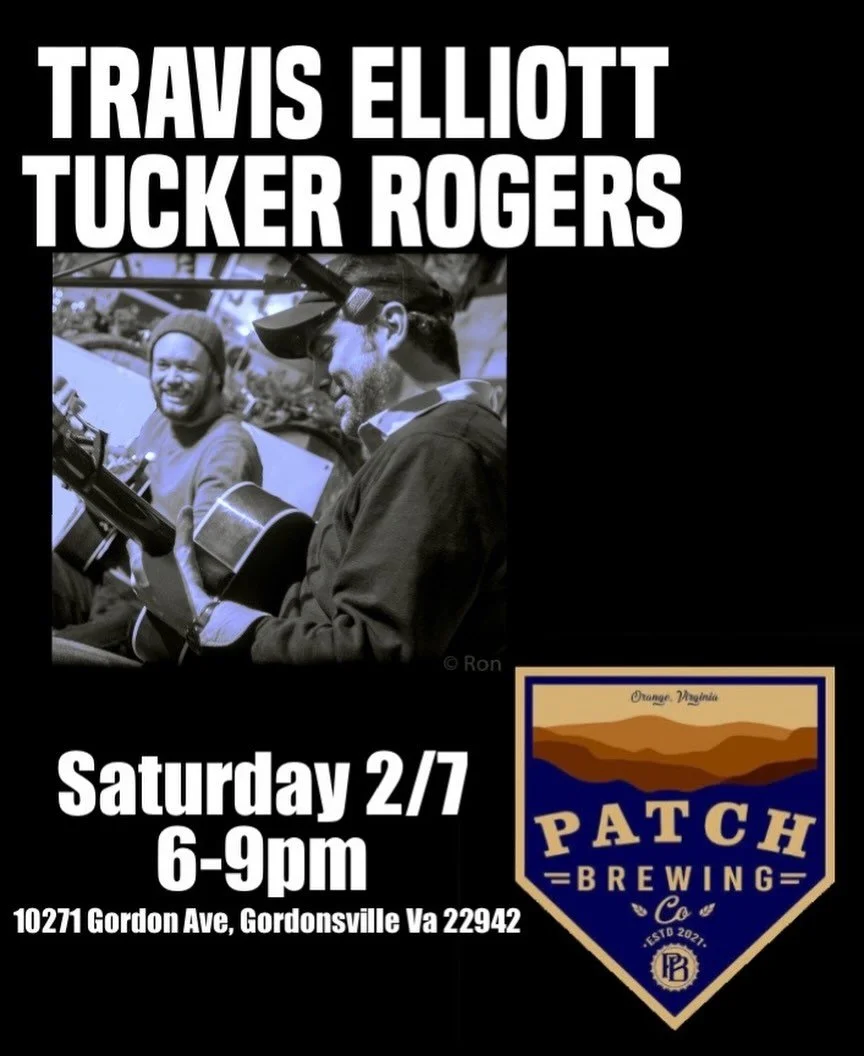 Tucker and I will be back at Patch Brewing Co. this Saturday!