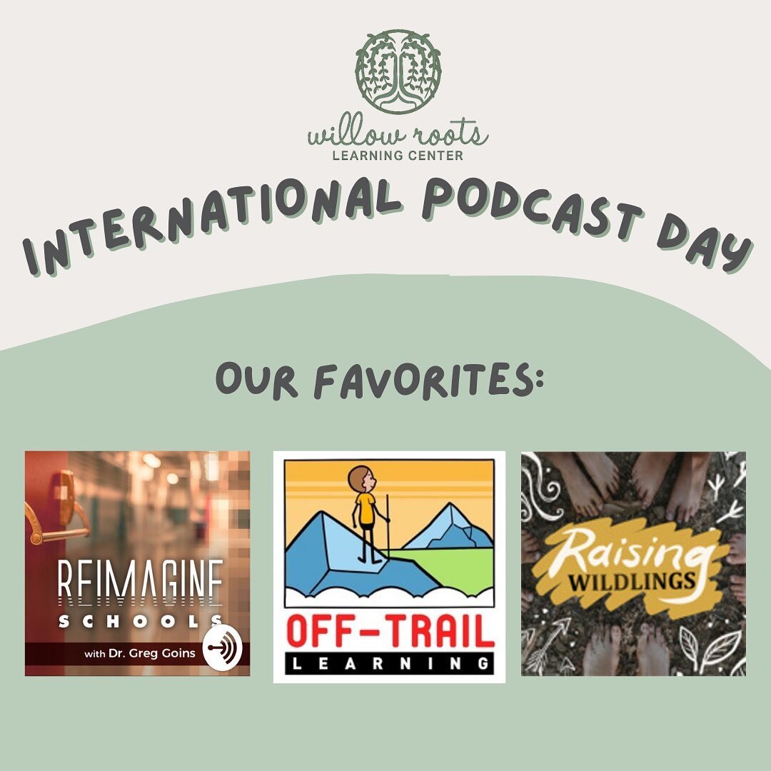 Today is International Podcast Day! 

Here are a few podcasts that inspired us at the very beginning of this crazy journey! 

1. Reimagine School with Dr. Greg Goins 
A thought provoking podcast with an emphasis on leadership. We knew that we didn&rs