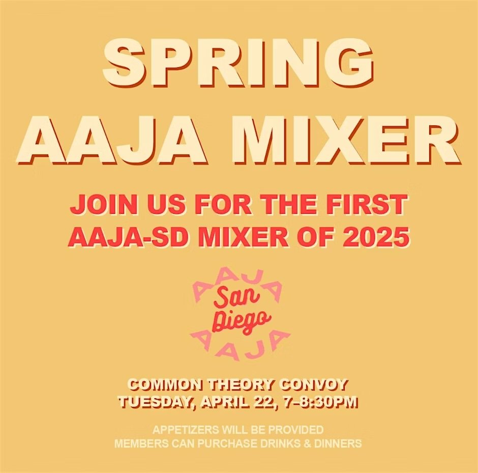 AAJA San Diego Spring Mixer