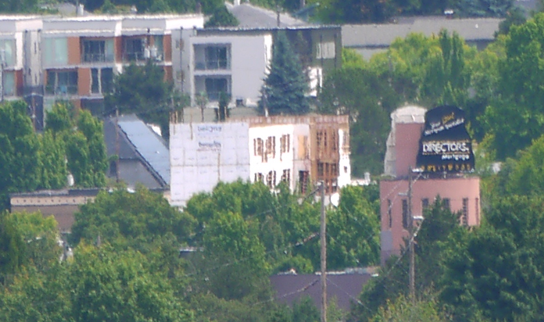 View from W/SW at a distance