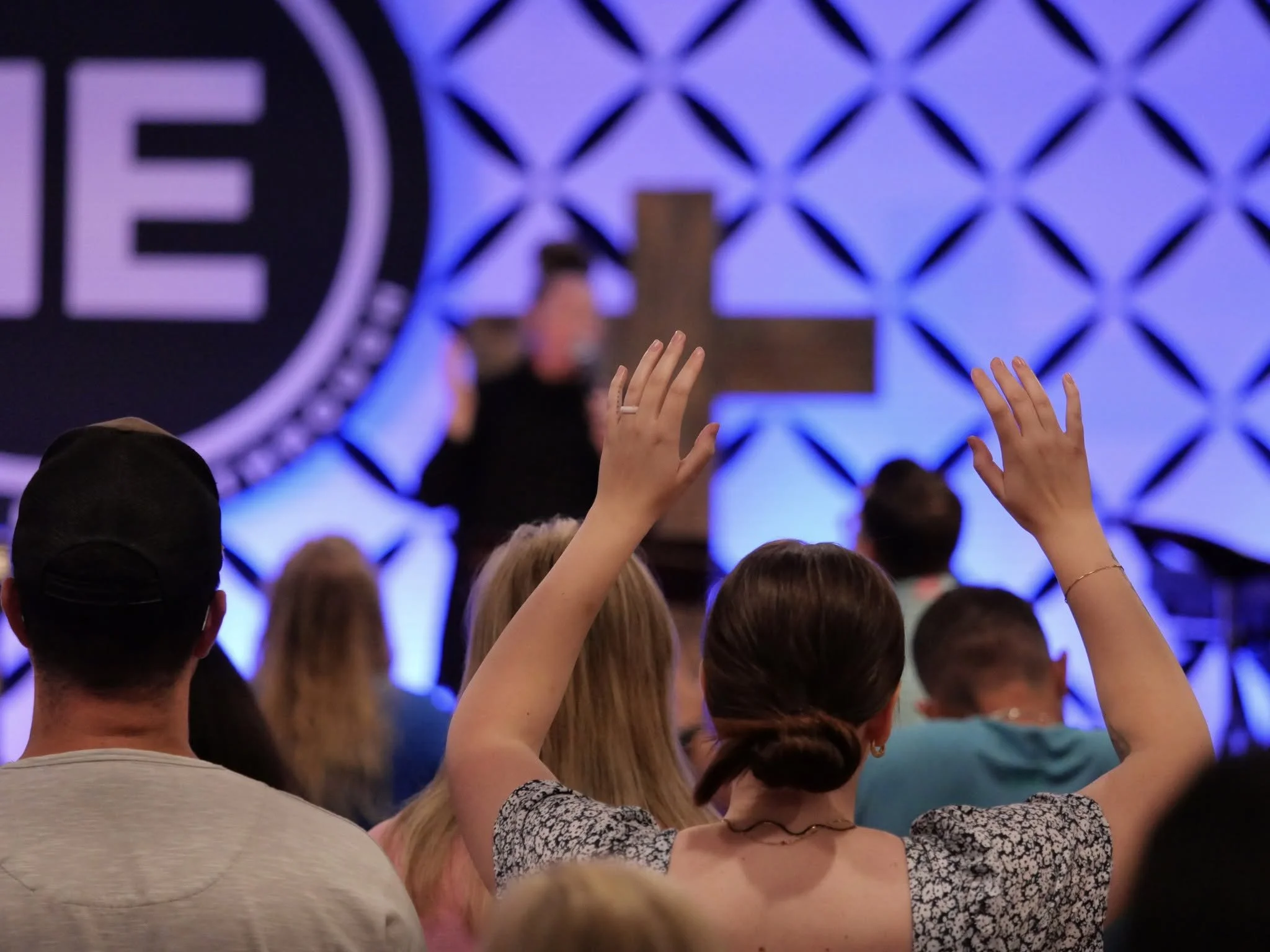 Pentecostal Prayer and worship at East Bay Church near Navarre, Florida