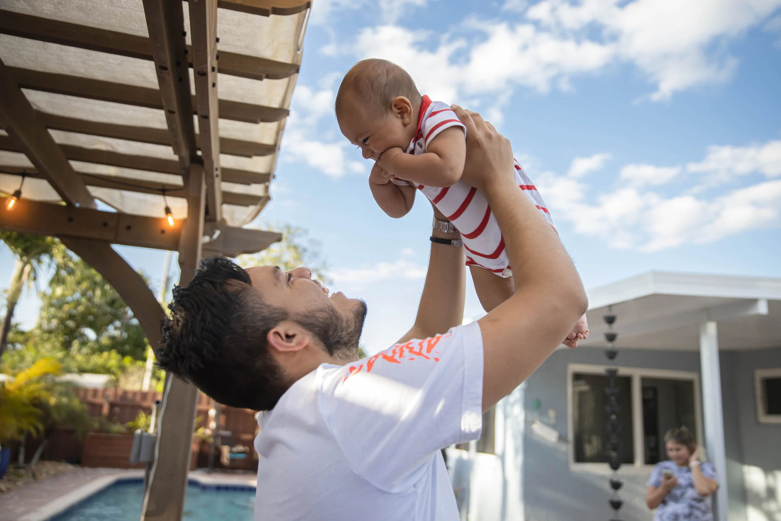 Father and Son photoshoot Miami - Mae Photography