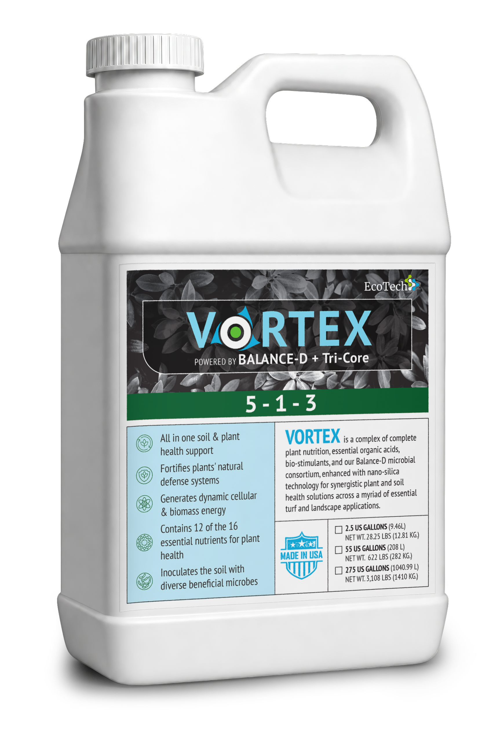 Vortex Balance-D 5-1-3 Liquid Jug