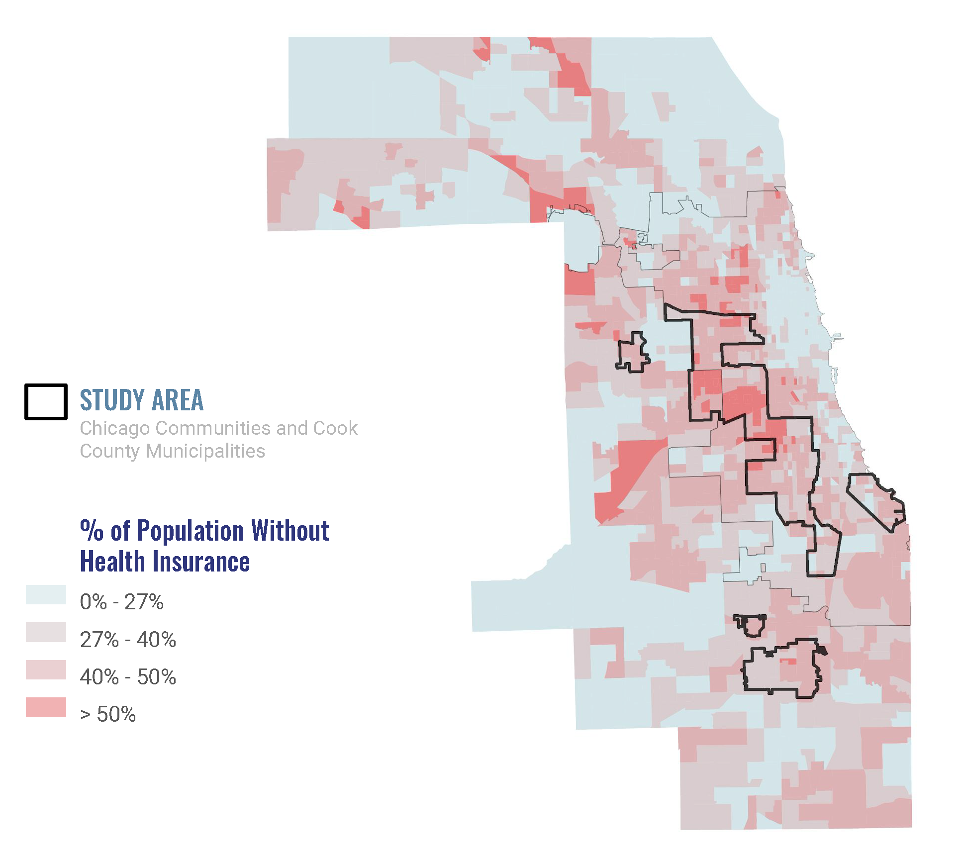 Communities where Essential Workers Live Have Higher Rates of Uninsured Residents