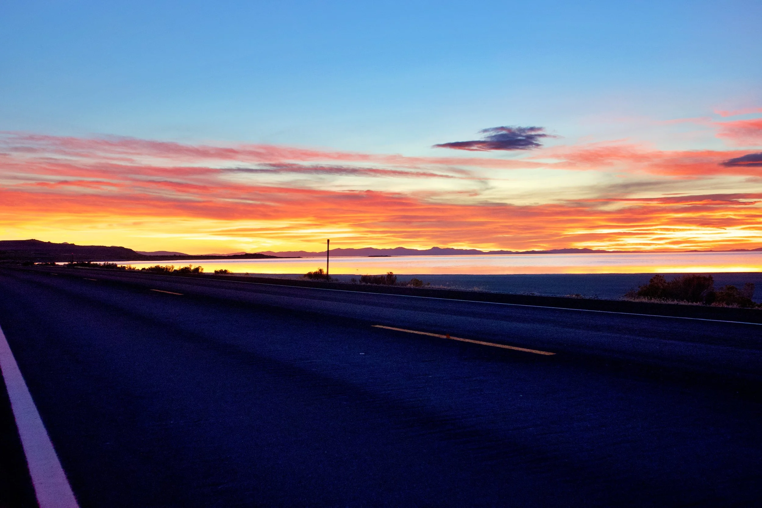 Antelope Island Road Sunset 3.jpg