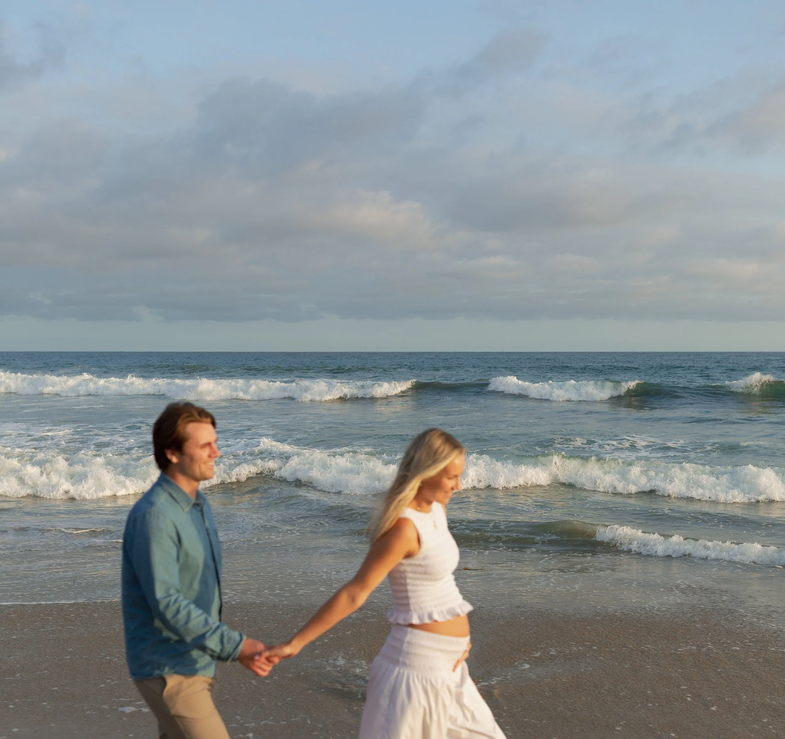 Courtney &amp; Brett's Maternity Session Newport Beach