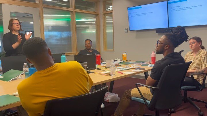 We had an inspiring kickoff meeting with the members of our newly-convened Community Activators Board in partnership with @designingjustice . These residents will work with us over the course of one year to drive the direction of the Grand River Comm