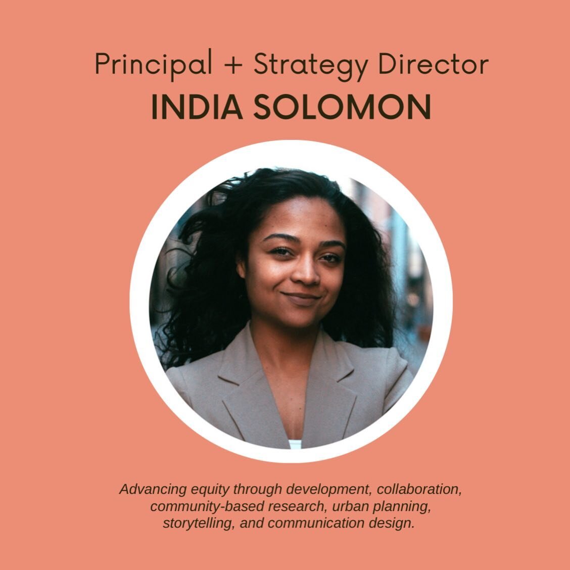 This week we&rsquo;ll be introducing you to the humans behind our projects. 

Today, we&rsquo;re starting with our founder India Solomon, an artist and community development strategist from Detroit&rsquo;s Westside. India&rsquo;s concept for CityShar