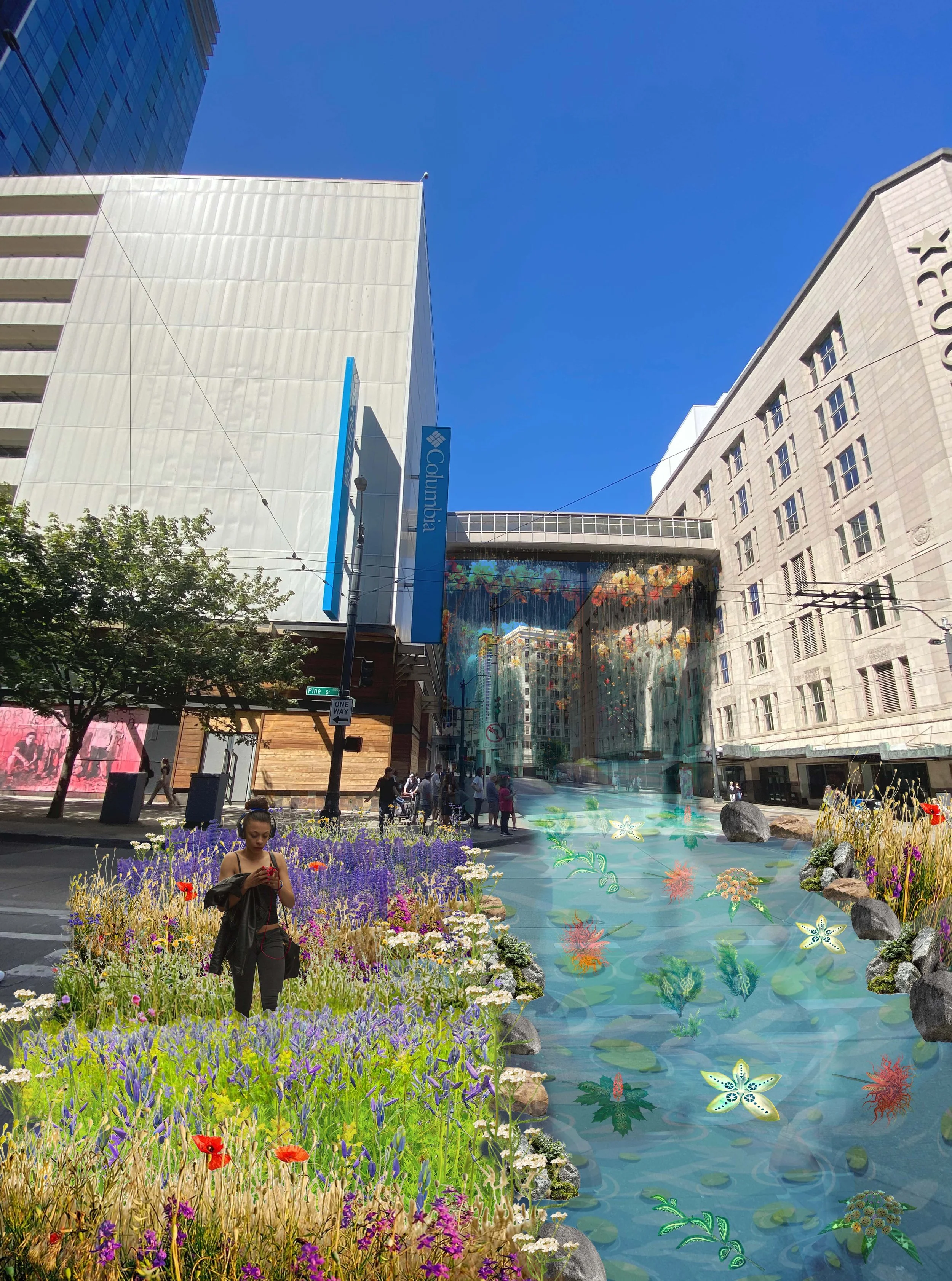 PARASITIC HEALING BATH: WATERFALL, Seattle