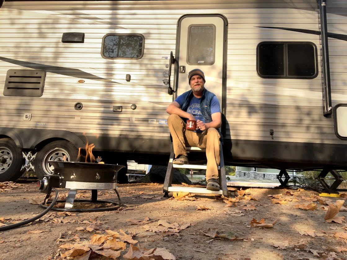RV Out West Podcast Host Fall Camping
