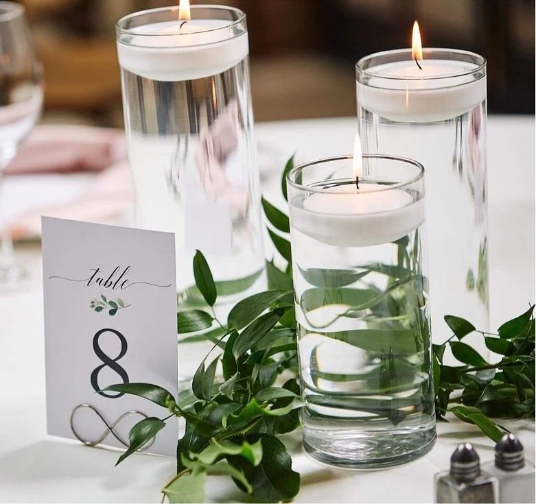 Glass Cylinders and  Bouquet Vases