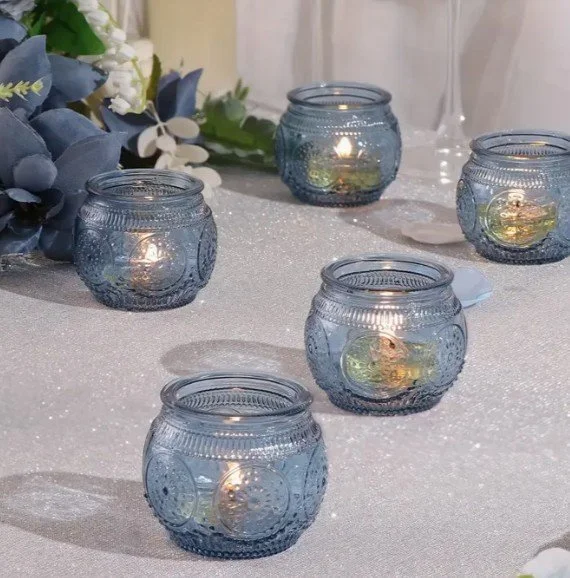 vintage blue glass votive.jpg