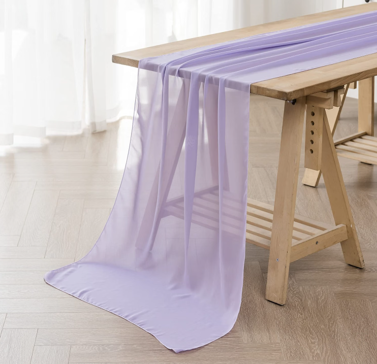 Table Runner, Chiffon, Lavender 14 x 108 inches.png