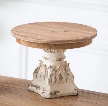 Distressed Carved Cake Pedestal.jpg