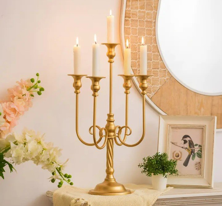 gold candelabra 5 arm 28 inches tall.jpg