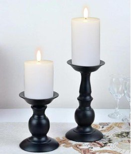 Flameless LED Pillar Candles