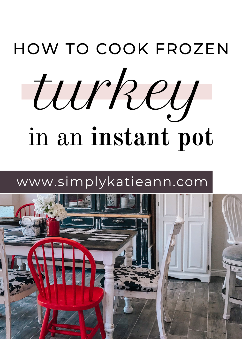 How To Cook Frozen Turkey In Instant Pot — Katie Foster