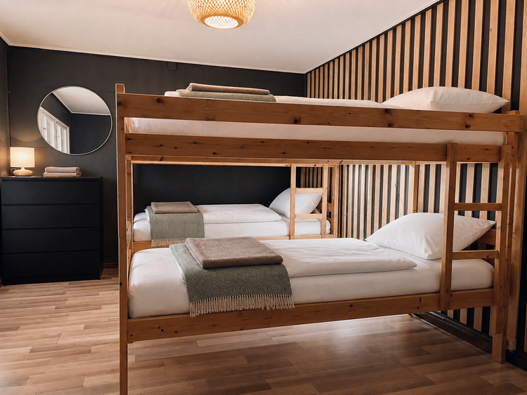 Shared rooms at The Lodge Bockaberg