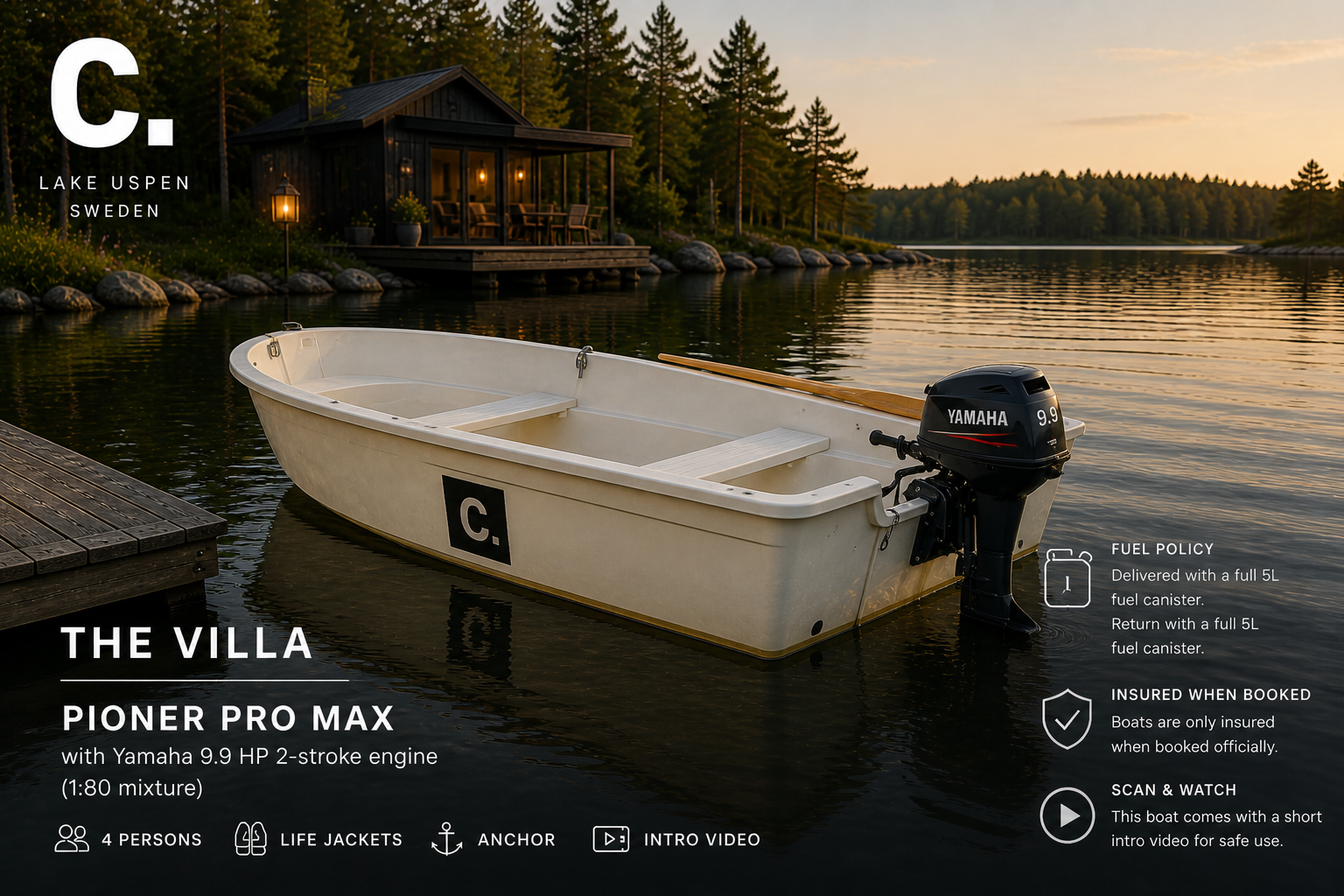 The Villa – Pioner Pro 9.9 HP