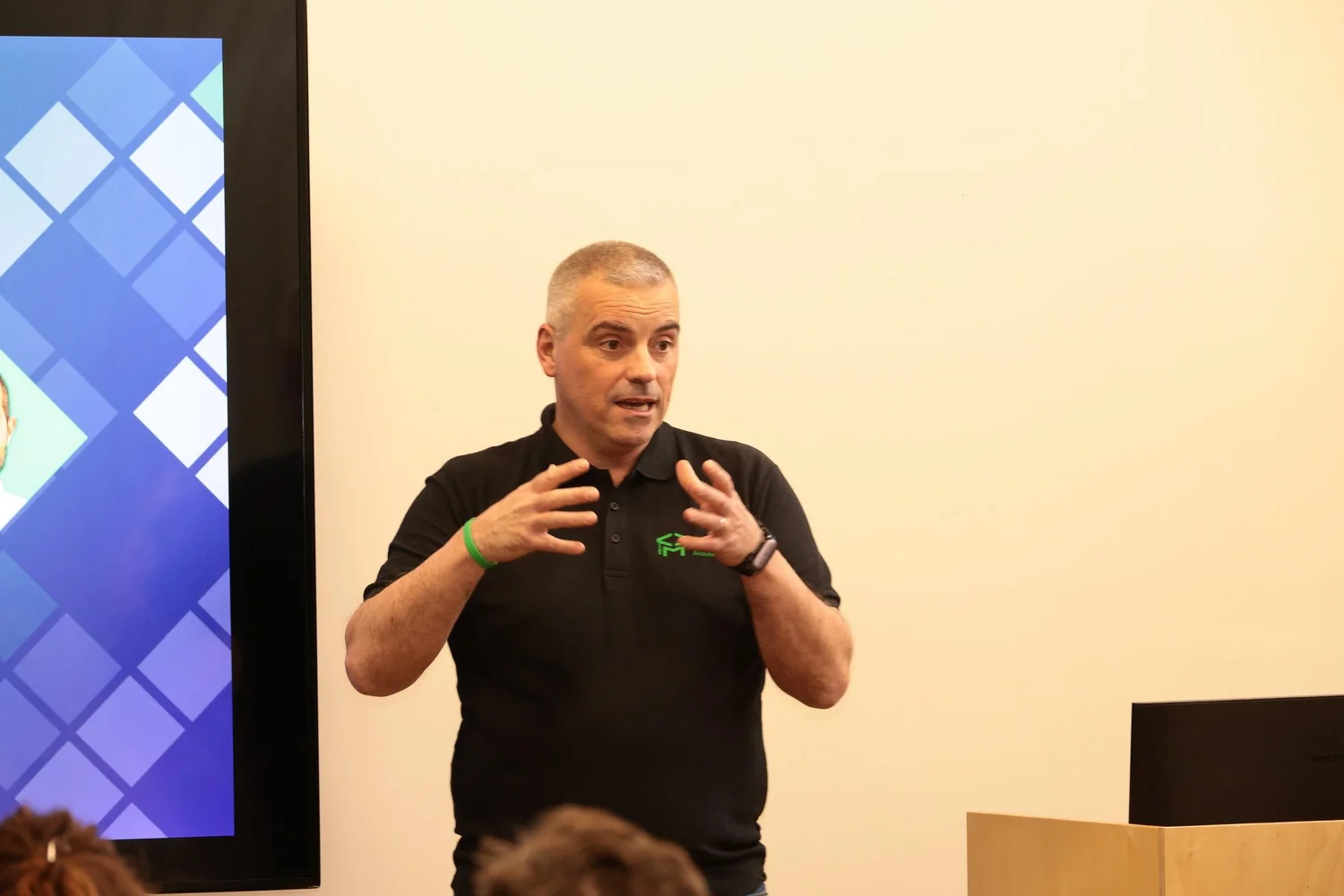 Paolo Confortini durante un intervento al Marketing Automation Roadshow