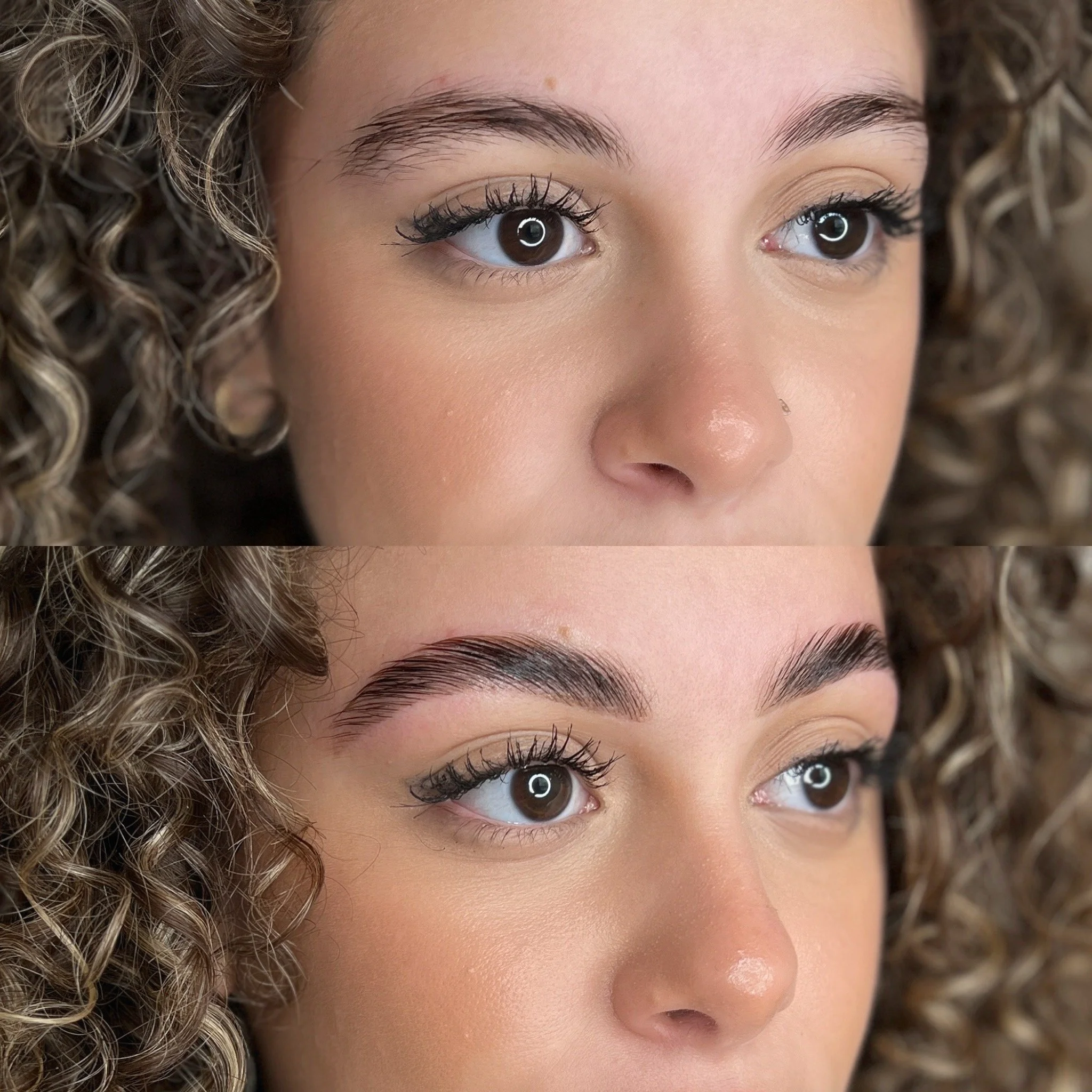 Brow Lamination and Stain 