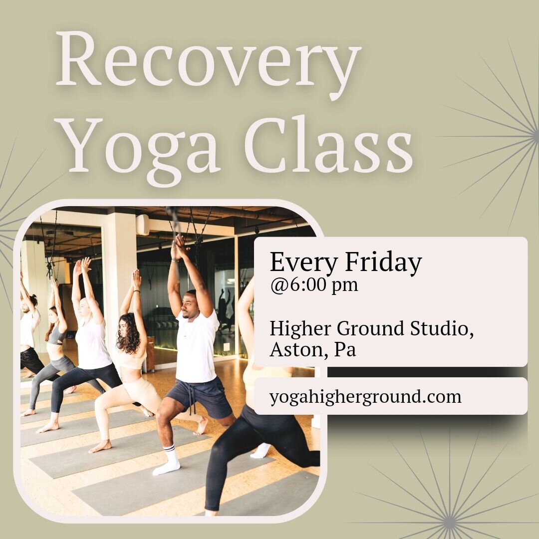 Come join us tonight for our Recovery Yoga class! Each breath on the mat reminds us of our strength and capacity for healing. Yoga isn't just a practice; it's a lifeline that can help guide you towards a sober, more balanced existence.✨️
Class starts