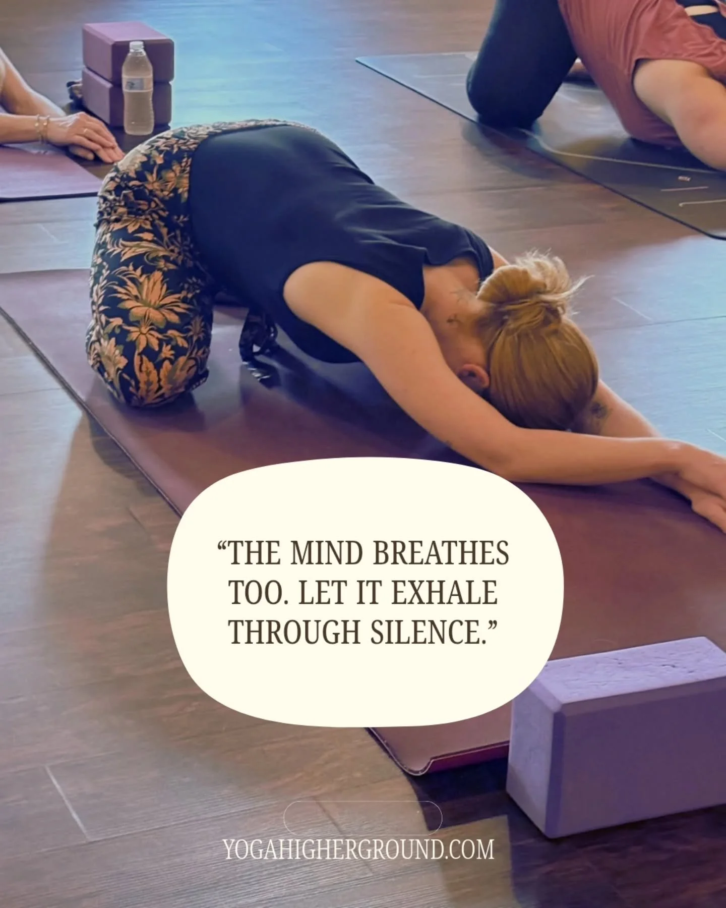 On the mat, silence becomes medicine for the mind. Join us today and reconnect with your calm. 🌿

530pm All Levels Vinyasa with Sarah
7pm Slow Flow with Jen

#yogaembodiment #silence #calmness #breatheagain