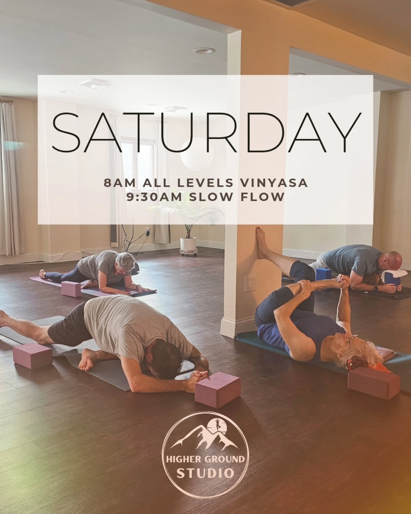 Saturday๐
8:00am All Levels Vinyasa with Cheryl (sub)
9:30am Flow Flow with Blaire
๐ซถ๐ผ
#delcoyoga #yogaisgoodforthesoul #yogahigherground