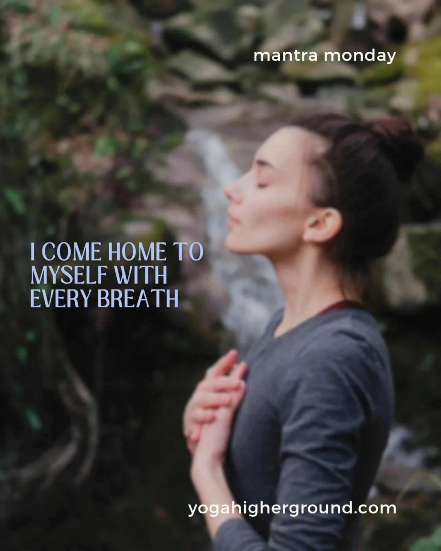 As the world starts moving faster, this month invites you to slow down, breathe, and reconnect with the parts of you that feel steady and real.

Today&rsquo;s mantra is a simple reminder that your breath is always a pathway back home. With every inha