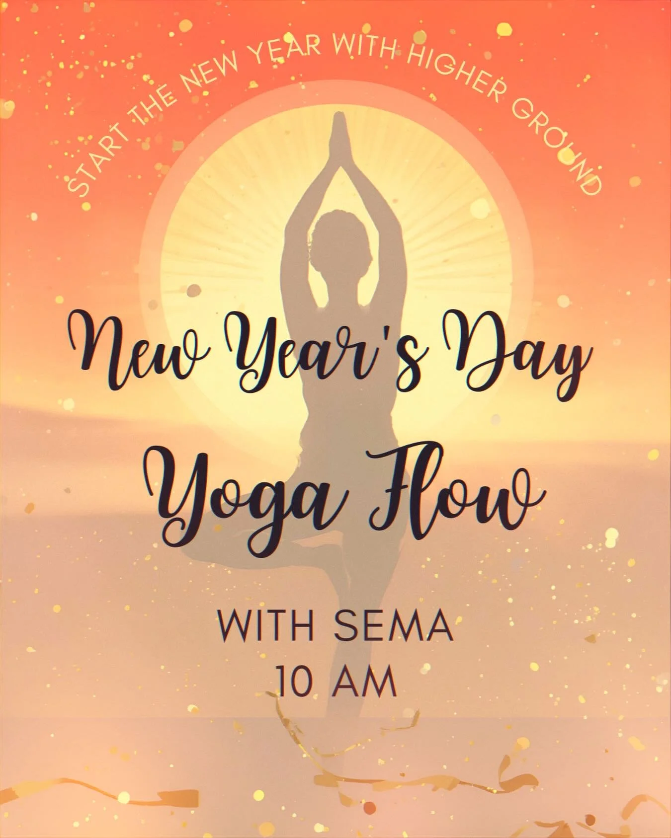 Let's start 2026 grounded, balanced and strong! Join us for a fun New Year&rsquo;s Day Yoga Flow with Sema at 10 AM. See you on the mat 🙏🏼🩵 Link in Bio