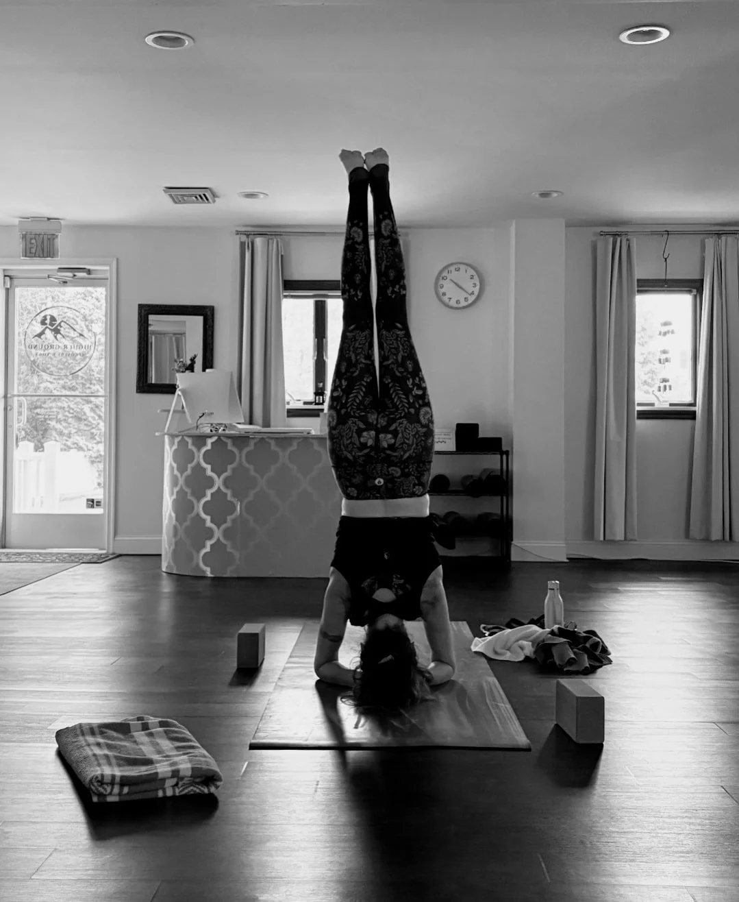 The hardest yoga pose isn&rsquo;t a headstand. It&rsquo;s staying calm in traffic. It&rsquo;s having a difficult conversation without shutting down. It&rsquo;s breathing through the chaos of a Thursday.

We practice on the mat so we can handle what h