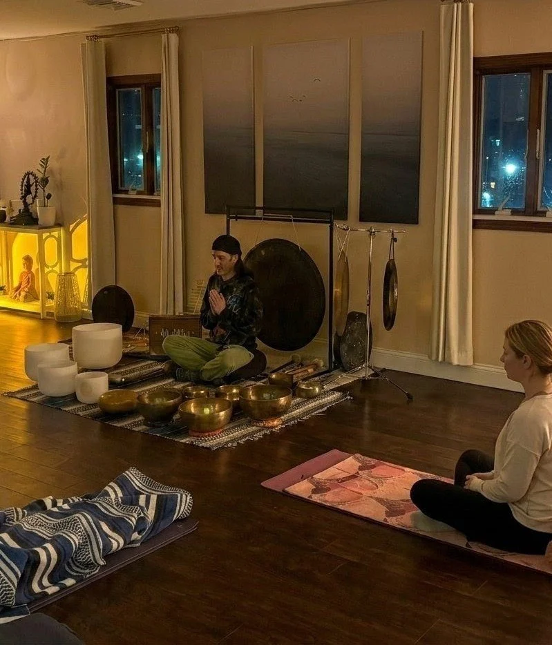 End your week with a total reset! This Friday, leave the hustle behind and join Michael McCullough for a powerful group sound healing session. We&rsquo;ll start with a short guided meditation to quiet the mind, then use the high-vibe frequencies of a