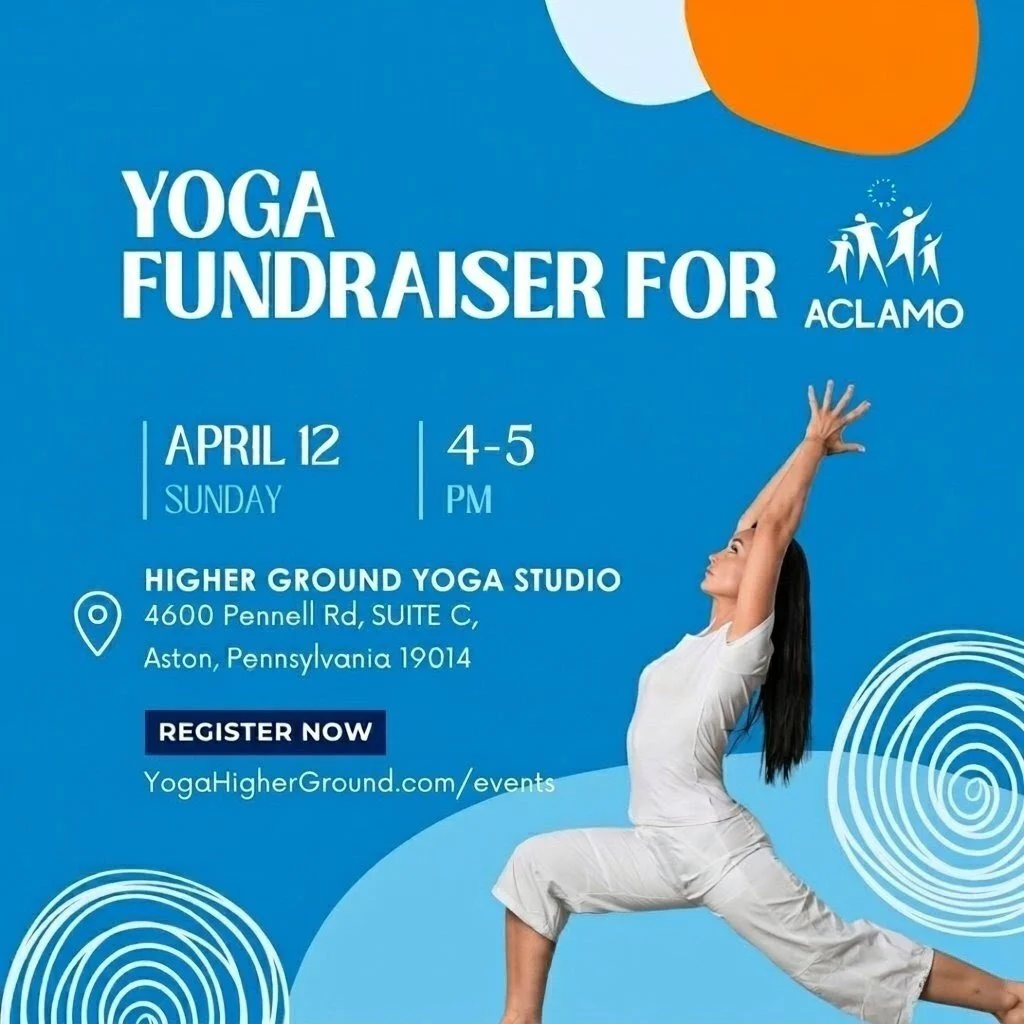 Join Jen for a gentle, slow-flow yoga class to support a community organization dedicated to providing programs that empower Latino families and other community members.

This class is suitable for all levels, and beginners are welcome. We will creat