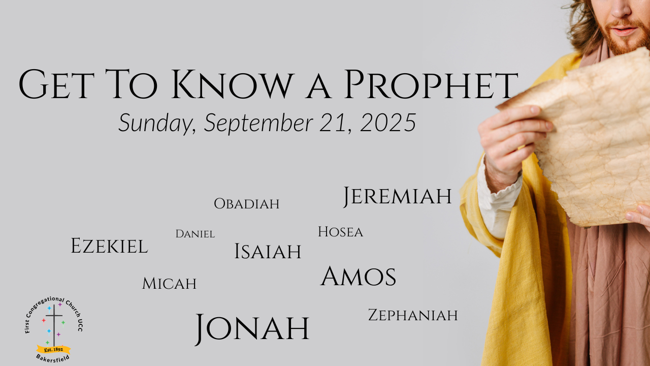 The Prophetic Imagination- September 21, 2025