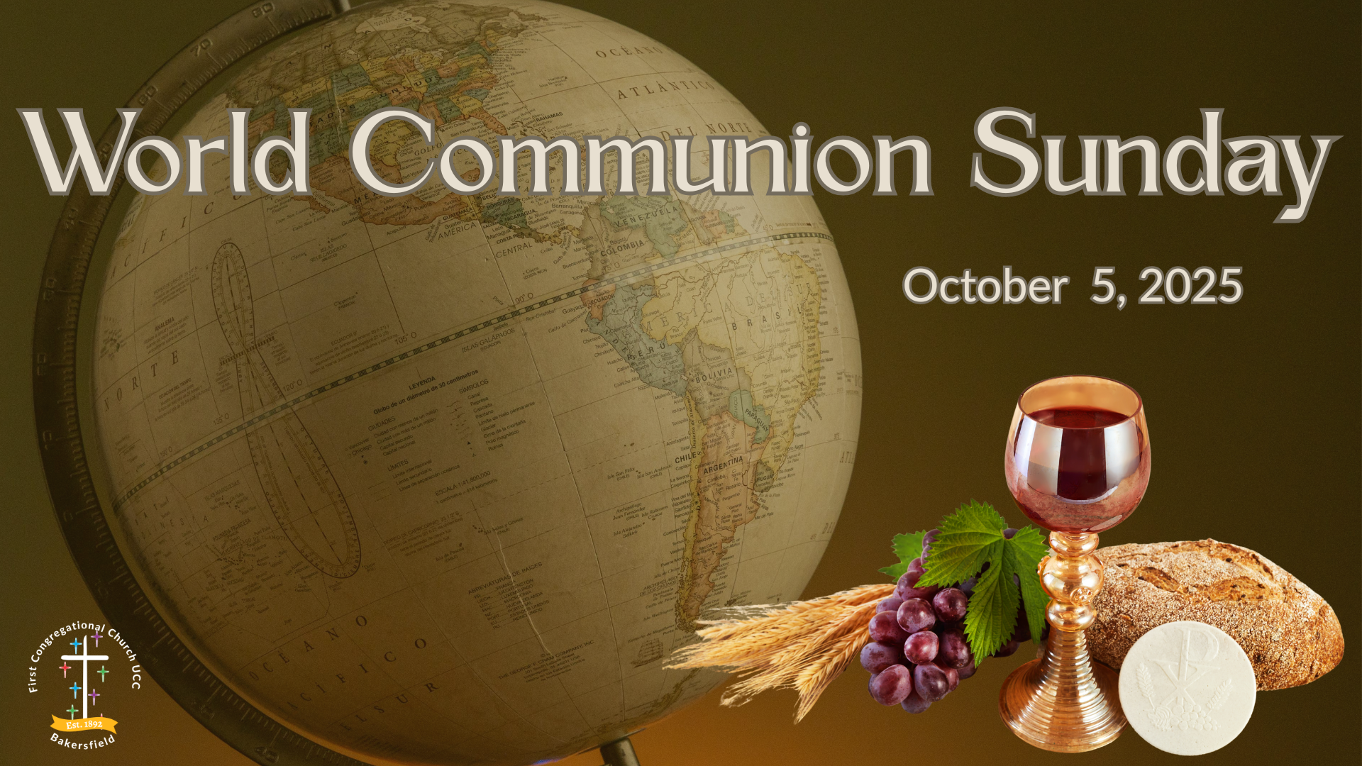 World Communion Sunday – “The Lord’s Prayer”