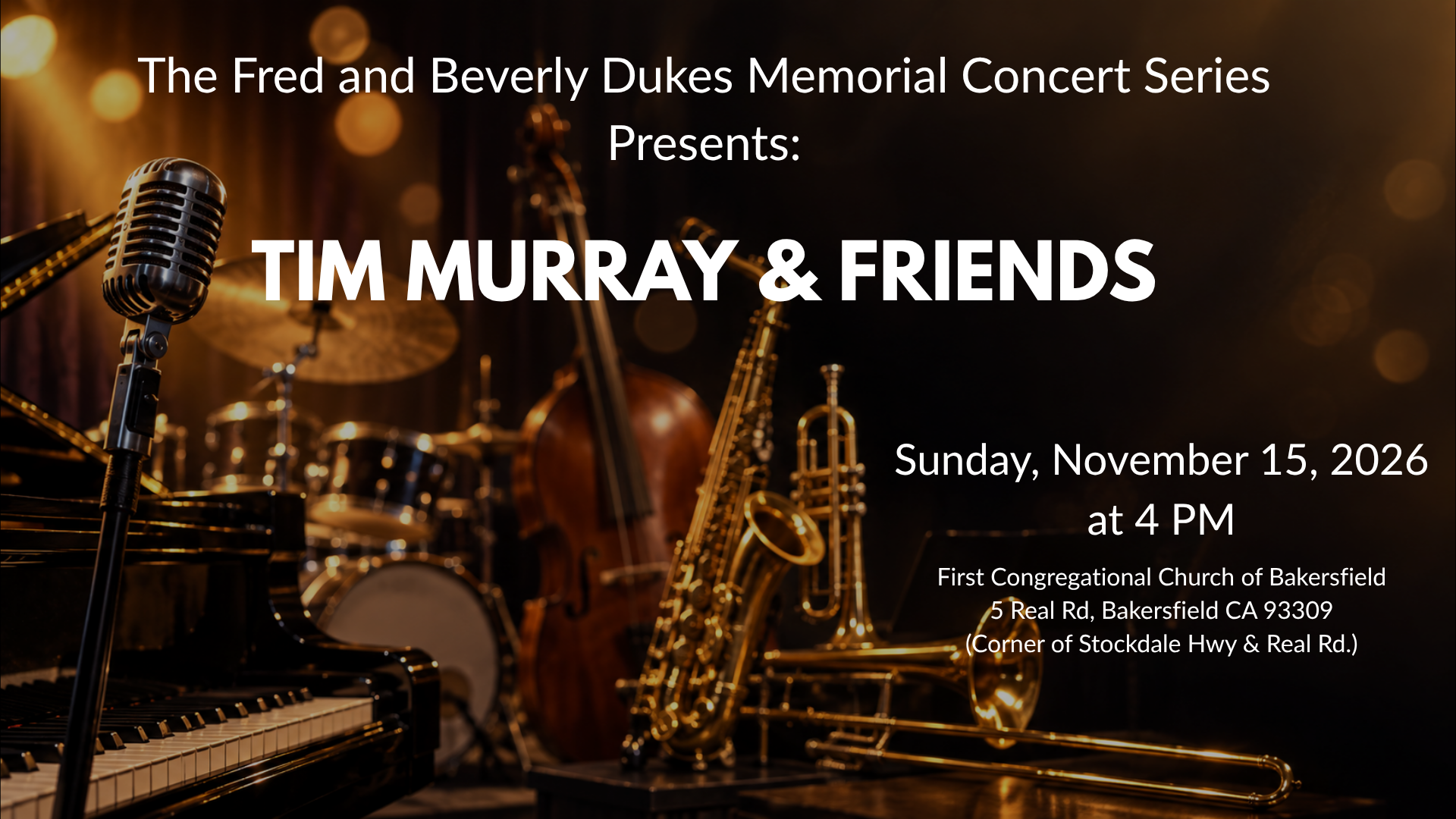 Free Jazz Concert: Tim Murray & Friends