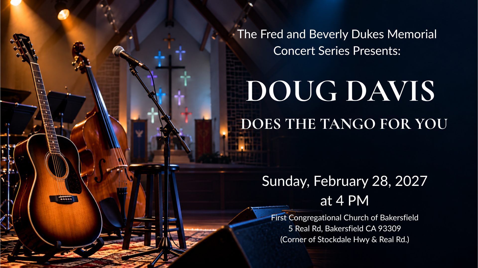Free Jazz & Tango Concert: Doug Davis