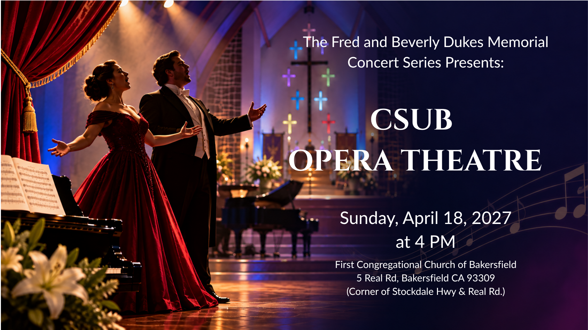 Free Concert: CSUB Opera Theatre