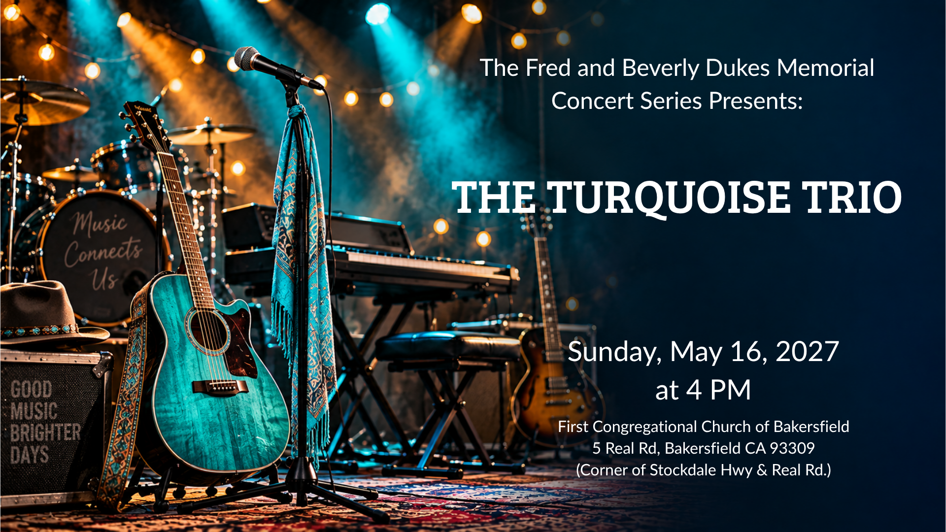 Free Concert: The Turquoise Trio — Season Finale!