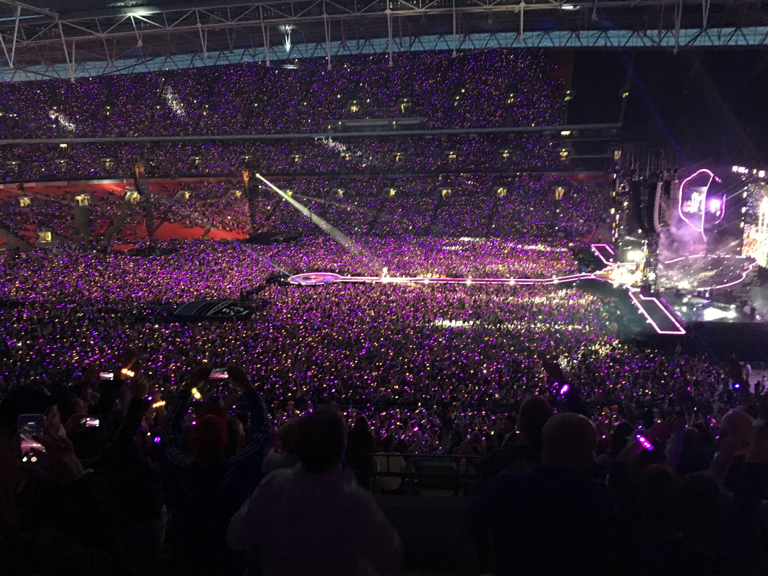 Coldplay at Wembley Stadium, London