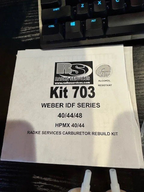 WEBER IDF SERIES CARBURETOR REBUILD KIT 40/44/48